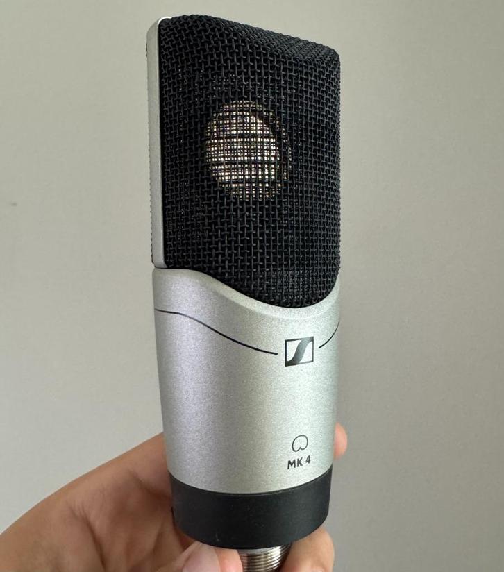 Sennheiser MK 4 studio microfoon, Muziek en Instrumenten, Microfoons, Zo goed als nieuw, Studiomicrofoon, Ophalen of Verzenden