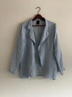 Dames linnen vest., Kleding | Dames, Made in Italy, Blauw, Maat 42/44 (L), Ophalen of Verzenden