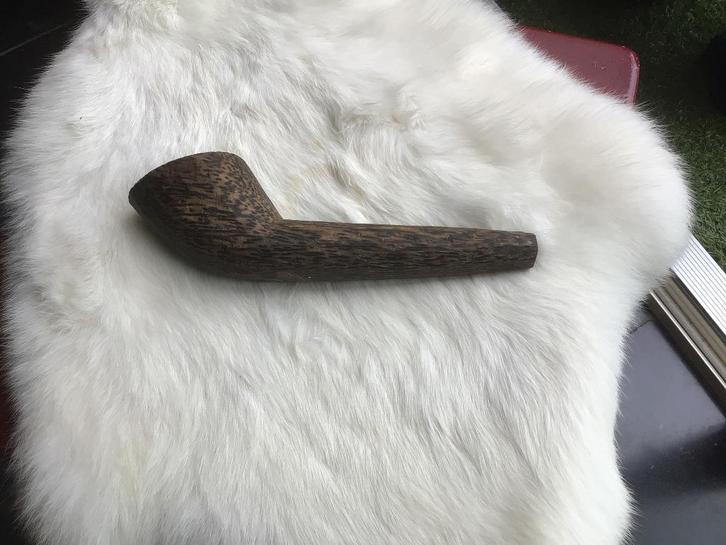 Bijzondere houten “pijp” ? Showmodel .???, Verzamelen, Rookartikelen, Aanstekers en Luciferdoosjes, Zo goed als nieuw, (Water)pijp