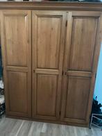 Te koop Eikenhouten kledingkast met hang- en leggedeelte, Huis en Inrichting, Kasten | Kledingkasten, Ophalen, Gebruikt, 200 cm of meer
