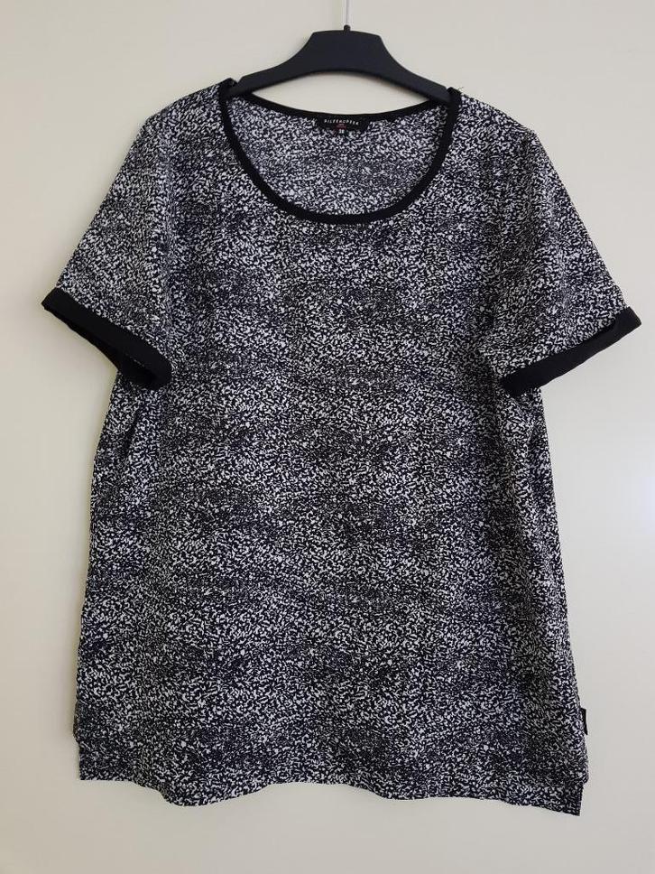 T-shirt voor dames -- maat 38 / M -- Silvercreek, Kleding | Dames, T-shirts, Zo goed als nieuw, Maat 38/40 (M), Zwart, Korte mouw