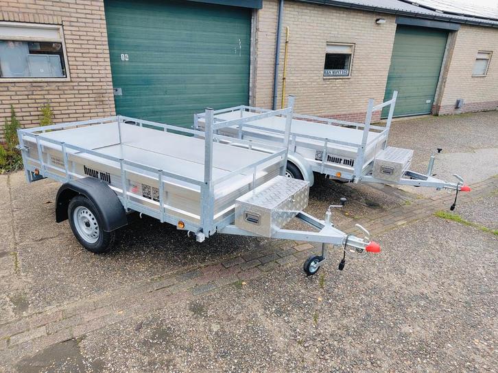 Z.g.a.n. Aanhangers - 750kg - Enkel/Dubbelasser - Nieuwstaat, Auto diversen, Aanhangers en Bagagewagens, Zo goed als nieuw, Ophalen of Verzenden