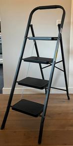 Aldorr huishoudtrap, Doe-het-zelf en Verbouw, Ladders en Trappen, Ophalen, Nieuw, Opvouwbaar of Inschuifbaar, Minder dan 2 meter