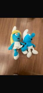 Smurf en smurfin knuffels pluche, Ophalen of Verzenden