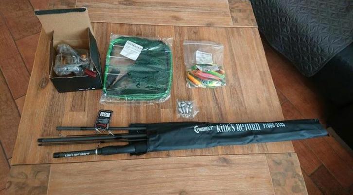 Complete Visset Sea Spirit - Nieuw in Verpakking, Watersport en Boten, Hengelsport | Karpervissen, Nieuw, Complete set, Ophalen of Verzenden