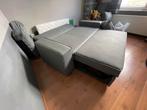 Grijze Slaapbank 1.30 x 1.90, Huis en Inrichting, Slaapkamer | Slaapbanken, Ophalen, Gebruikt, Tweepersoons, 190 cm of minder