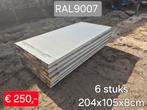 Isolatie platen wand sandwichpanelen grijs, Ophalen, Zo goed als nieuw, Overige materialen