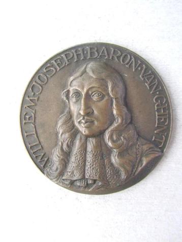 Gietpenning Baron van Ghent door J.J. van Goor beschikbaar voor biedingen