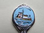 Verzilverd lepeltje Zilvermeeuw Drimmelen veerboot porselein, Verzenden