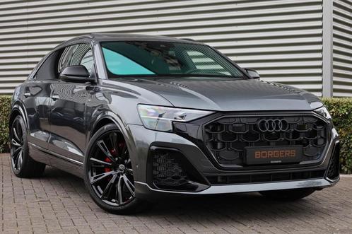 Audi Q8 60TFSIe Massage l Carbon l Panodak l Trekhaak l 23, Auto's, Audi, Bedrijf, Te koop, Q8, 360° camera, 4x4, ABS, Achteruitrijcamera
