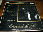 Elizabeth Del Rio ‎– Recital De Canciones Nuria LP Florida, Ophalen of Verzenden, Gebruikt, 12 inch