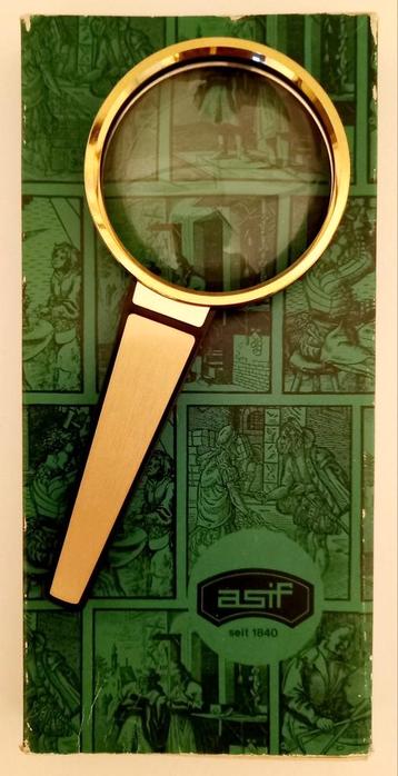 Loep/vergrootglas Asif vintage/antiek made in Germany beschikbaar voor biedingen