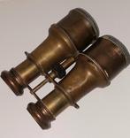 Antieke koperen gemerkte  franse verrekijker, Verzamelen, Scheepvaart, Ophalen of Verzenden, Gebruikt, Motorboot of Zeilboot