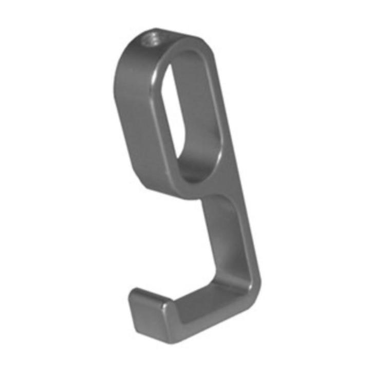 Hermeta 1201-01 Gardelux 1 jashaak enkel naturel, Huis en Inrichting, Woonaccessoires | Kapstokken, Nieuw, Minder dan 100 cm, Metaal