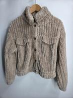 Fluffy warme jas vest maat s beige/crème, Maat 38/40 (M), Shein, Beige, Zo goed als nieuw