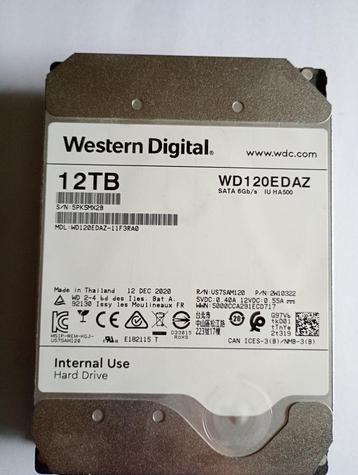 12TB Western Digital in prima staat beschikbaar voor biedingen