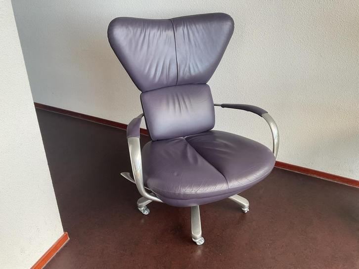 Leolux Formi, Huis en Inrichting, Fauteuils, Gebruikt, Leer, 75 tot 100 cm, Minder dan 75 cm, Ophalen