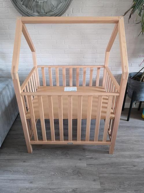 Bopita Box Home Naturel, Kinderen en Baby's, Boxen, Rechthoekig, Boxkleed, Ophalen