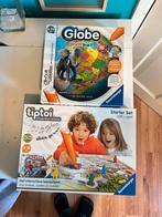 Tiptoi startersset + Globe, Kinderen en Baby's, Speelgoed | Educatief en Creatief, Ophalen, Zo goed als nieuw, Elektronica, Met geluid