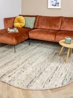Vloerkleed MOMO Rugs Stone Brown Rond | 200 cm Rond, Ophalen, Vloerkleed, Rond, 200 cm of meer