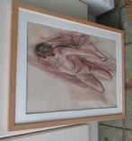 LIGGEND VROUWELIJK NAAKT SCHILDERIJ- KUNST van ELLY KUIPERS, Ophalen