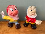 Vintage Disney Dwergen Piepspeelgoed '60/'70, Ophalen of Verzenden, Sneeuwwitje of Doornroosje, Gebruikt, Beeldje of Figuurtje