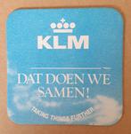Luchtvaart viltje KLM de Meijert Mijdrecht catering ton post, Nieuw, Ophalen of Verzenden, Kaart, Foto of Prent