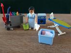 PLAYMOBIL Kamermeisje met trolley / Wasruimte, Gebruikt, Ophalen of Verzenden