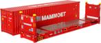 MAMMOET CONTAINER SET II, Hobby en Vrije tijd, Modelauto's | 1:50, Ophalen of Verzenden, Nieuw, Bus of Vrachtwagen, Wsi