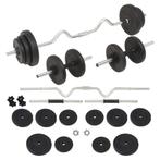 Dumbbell set 30 Kg., Sport en Fitness, Ophalen, Nieuw, Buik, Dumbbell
