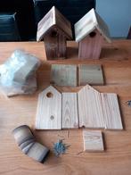 Bouwpakket nestkasjes vogelhuisjes, Ophalen of Verzenden