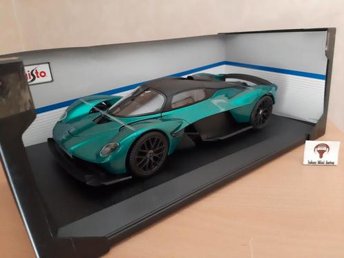 Aston Martin Valkyrie 2022 Groen Special Edition Maisto 1:18, Hobby en Vrije tijd, Modelauto's | 1:18, Nieuw, Auto, Maisto, Ophalen of Verzenden