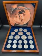 Zilverschat Juliana in cassette., Ophalen of Verzenden, Koningin Juliana, Zilver