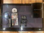 PlayStation 3 compleet met 42 inch tv., Spelcomputers en Games, 2 spelers, Ophalen, Gebruikt, Vanaf 3 jaar