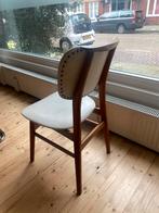 Witte design stoel, Huis en Inrichting, Stoelen, Wit, Zo goed als nieuw, Eén, Ophalen