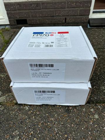 8x Nullifire FP170 Brandmanchetten 100-110mm - Nieuw! beschikbaar voor biedingen