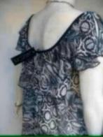 NIEUW pracht zwart/witte tuniek merk Carleoni maat 48, Kleding | Dames, Carleoni, Verzenden, Nieuw, Blouse of Tuniek