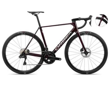 ORBEA ORCA M20iTEAM Wine Red - Titanium (Gloss) 57cm 2024 beschikbaar voor biedingen