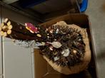 houten (boomtakken) kerstboom incl alle houten hangertjes., Ophalen, Gebruikt