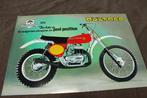 Bultaco 370 Pursang 1976 verkoop folder brochure  flyer, Motoren, Ophalen of Verzenden, Overige merken