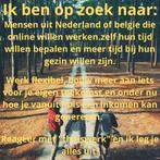 Thuiswerk via sociaalmedia, Vacatures, Starter, Overige vormen, Overige niveaus, Geschikt als bijbaan
