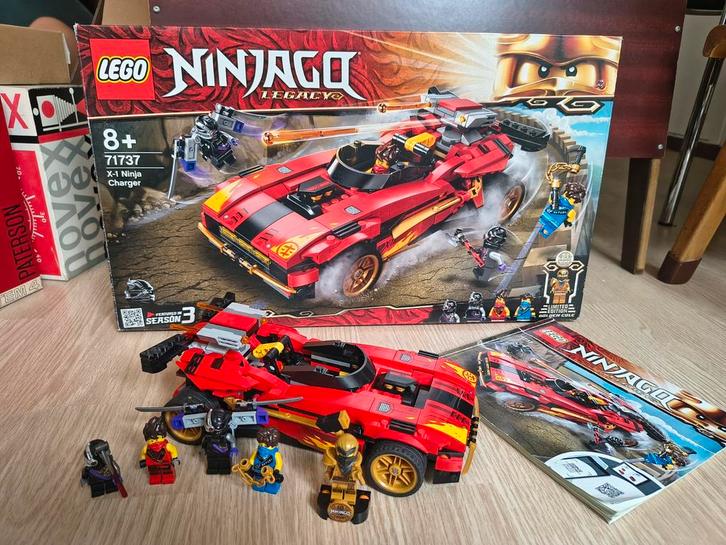Lego Ninjago Legacy 71737 X-1 Ninja Charger. Compleet, Kinderen en Baby's, Speelgoed | Duplo en Lego, Zo goed als nieuw, Lego