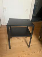 side table, Huis en Inrichting, Tafels | Bijzettafels, Minder dan 55 cm, Gebruikt, Metaal of Aluminium, Rechthoekig