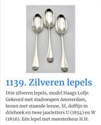 Zilveren lepels Haags Lofje, Antiek en Kunst, Antiek | Goud en Zilver, Ophalen of Verzenden, Zilver