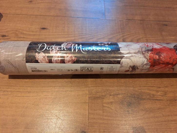 Dutch Masters Behang, Huis en Inrichting, Stoffering | Behang, Rood, Wit, Beige, 10 tot 25 m², Ophalen of Verzenden