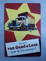 Van Gend & Loos 20x30 cm Reclamebord, Verzamelen, Merken en Reclamevoorwerpen, Ophalen of Verzenden, Nieuw, Reclamebord