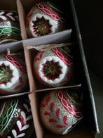DEUK GLAS  KERSTBALLEN..( 9 stuks)., Ophalen of Verzenden