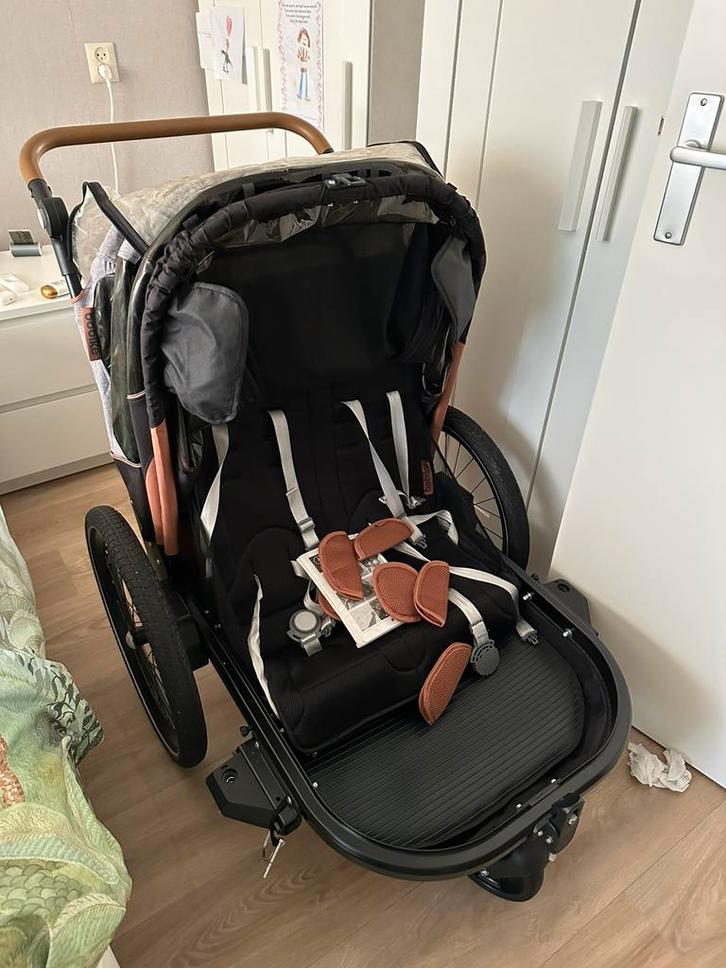 BoBike 2 in 1 Fietskar/ Wandelwagen, Kinderen en Baby's, Kinderwagens en Combinaties, Gebruikt, Combiwagen, Overige merken, Luchtbanden