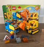 Duplo 10812 Graafmachine Kiepwagen Compleet met Doos, Ophalen of Verzenden, Gebruikt, Complete set, Duplo