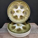 Vintage Moulin des Loups oesterborden, per stuk, Huis en Inrichting, Gebruikt, Ophalen of Verzenden, Bord(en), Overige stijlen